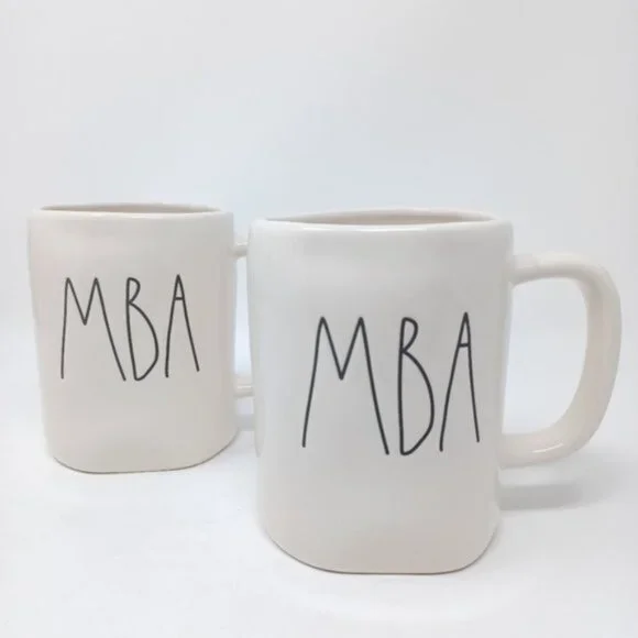 Rae Dunn by Magenta MBA Ceramic Coffee Mug | Set of 2 | NWOT | 16 oz | Rustic - Picture 4 of 7
